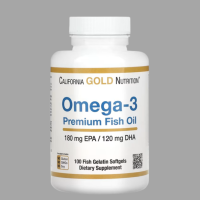 California Gold Nutrition Omega 3 Premium Fish Oil 100 Softgels Expiry 03/2029