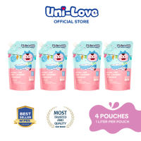 UniLove Baby Laundry Detergent 1L (Powder Scent) Pack of 4