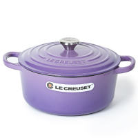 Le Creuset French 24cm round cast iron enamel soup pot 4.2L stew soup porridge soup stew pot