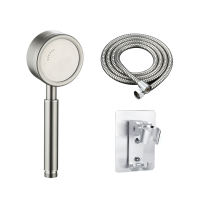 Dermaid High-Pressure Stainless Steel Handheld Shower Head with Removable Filtration System and Shower