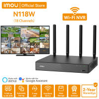 IMOU N110W/N118W Wi-Fi NVR for Security CCTV 10 /18 Channels Automatic Pairing Achieve two-way Audio Dual Band Wi Fi 6