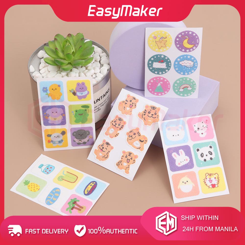 Mosquito Repellent Stickers 6/36/120 Pcs Natural Mosquito Patches for Kids and Adults Anti-Mosquito Repellent Bracelets for Outdoor Camping Traveling Fishing