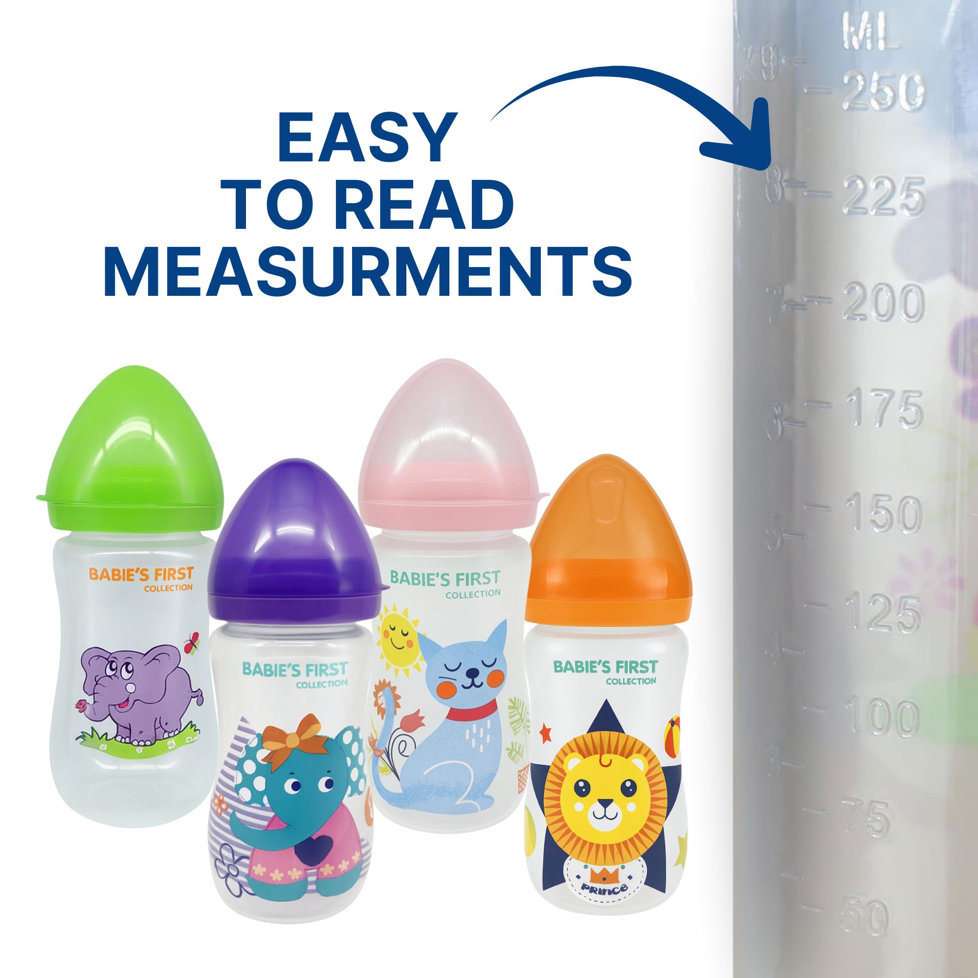Minitree Baby Feeding Bottle Anti Colic Soft Silicone Nipple BPA Free (Purple 60ml) main image 1