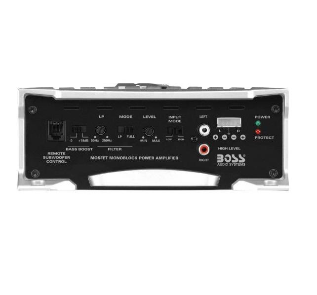BOSS Audio AR1500M Monoblock Car Amplifier 1500 Watts Max Power 2/4