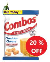 Combo Cheddar Cheese Baked Crackers 6.30 oz / 178 g combo Cracker