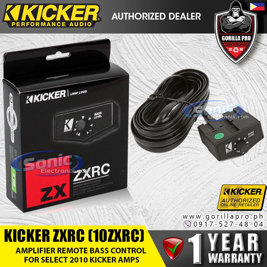 Kicker 10ZXRC Remote Bass Control for Kicker ZX Amplifier Multichannel