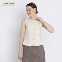 Sabinne Vest (Ivory)