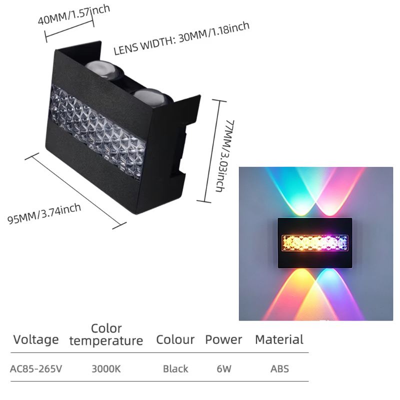 KUCHVZ Dusk to Dawn Outdoor Lighting Wall Lights & SconcesUp Down Porch Wall Light for House Garage Porch Doorway