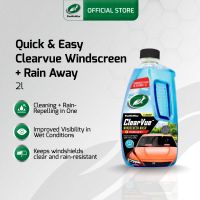 Turtle Wax Quick & Easy Clearvue Windscreen + Rain Away 2L (RDMH) T-4065