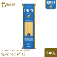 De Cecco Spaghetti n° 12 Pasta 500g
