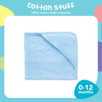 Cotton Stuff Hooded Baby Towel Terry Cotton Soft Bath Towel Newborn (0-12 Months) White