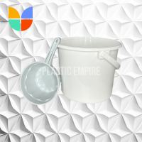 Multifunctional Plastic Large Capacity Round Timba With Handle And Tabo