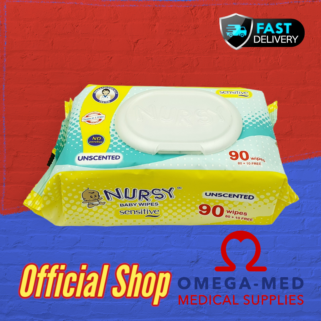 Nursy Baby Wipes 80+10 Sheets