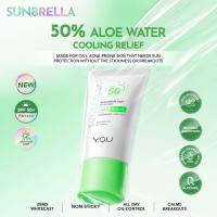 NEW LAUNCH | Y.O.U Sunbrella 50% Aloe-B5 Acne Shield Light Sunscreen SPF 50+ PA++++