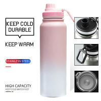 1000ML holo tumbler original tumbler for hot and cold 304 stainless steel outdoor sport Water Bottles