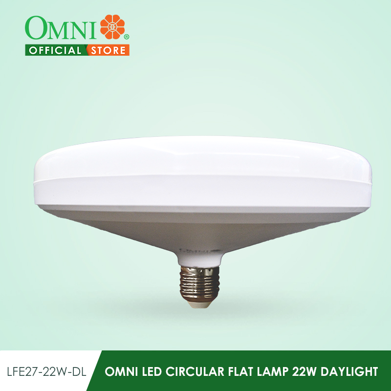 OMNI LED Circular Flat Lamp 22W Daylight - LFE27-22W-DL