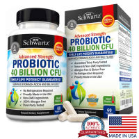 BioSchwartz Advanced Strength Probiotic 40 Billion CFU 60 Capsules