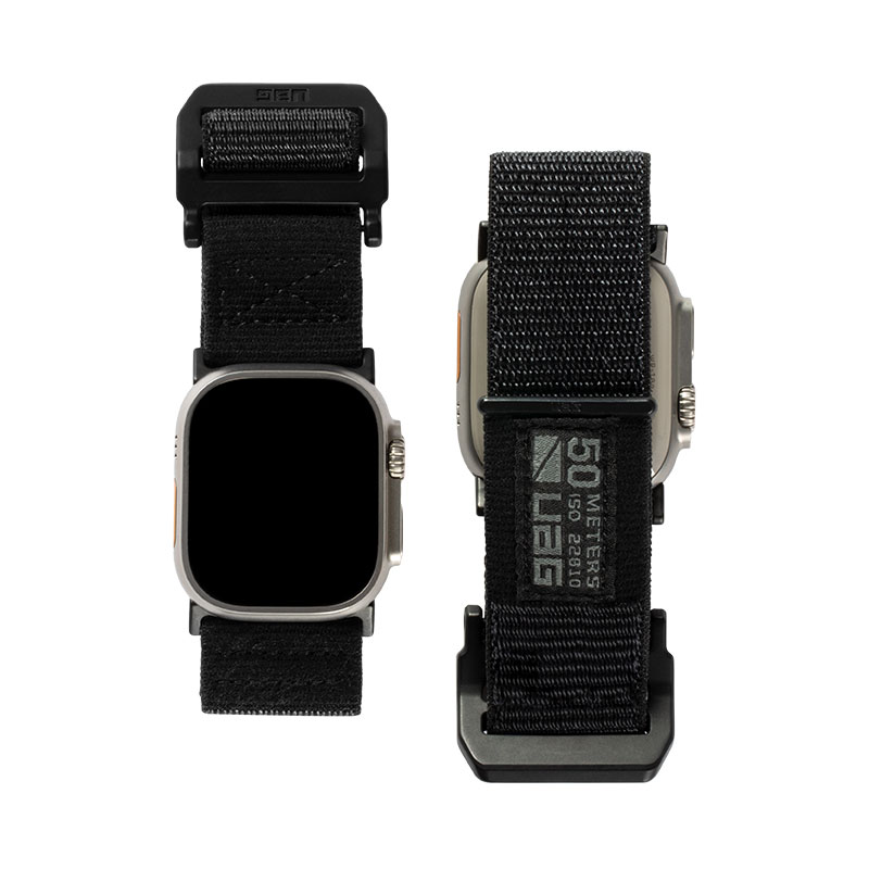 100% OriginalUAG Active Watch Band Strap Compatible for Apple Watch 7 6 5 4 3 2 1 44mm 42mm/49mm 45mm Camouflage Outdoor Sports Loop Nylon Band Strap