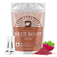 BEWORTHS Organic Beetroot Powder Lower Blood Pressure Relieve Anemia Relieve Cough and Phlegm Improve Stamina Enhance Ability Support Natural Nitric Oxide Supplements