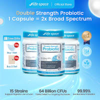 [Double Strength]Life Space Double Strength Probiotic 30 Capsules (EXP: 09/2027)LifeSpace Probiotics 成人双效益生菌 调理肠胃  For Digestive Health & Immune Strength Lifespace probiotics probiotics supplement