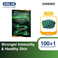 Unilab Conzace Multivitamins 100 Capsules - For Stronger Immunity and Healthy Skin