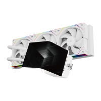 Thermalright Levita Vision 360 ARGB WHITE AIO CPU Liquid Cooler LV360 ARGB WHITE 6.67-inch Naked-Eye 3D Curved Large Screen
