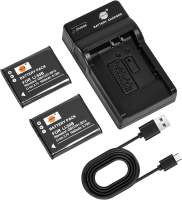 DSTE Li-50B Replacement Battery or Charger DC16 for OLY SZ10 SZ20 XZ-1