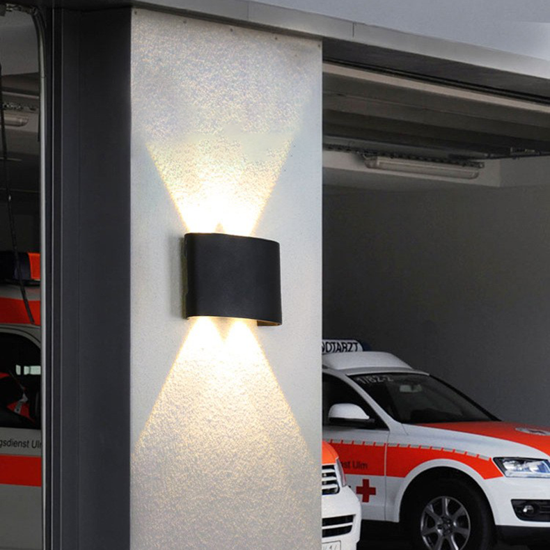 Modern LED Wall light Outdoor Lighting Home Decoration Wall Lamp Balcony Lights Waterproof IP65 Wall Mounted Fixtures Garage Garden Fashion Yard LightingVilla Gate Post Sconces