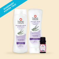 Human Nature Hair Regrowth Bundle | Rosemary Oil Hair Mask Shampoo and Conditioner