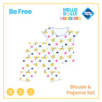 Hello Dolly Toddler Blouse & Pajama Sets (BE FREE ) for Girls
