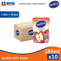 Sunkist DOY Apple Juice 185ml - Set of 10s