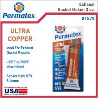 Permatex ULTRA COPPER RTV Gasket Maker 3 oz. - x 81878