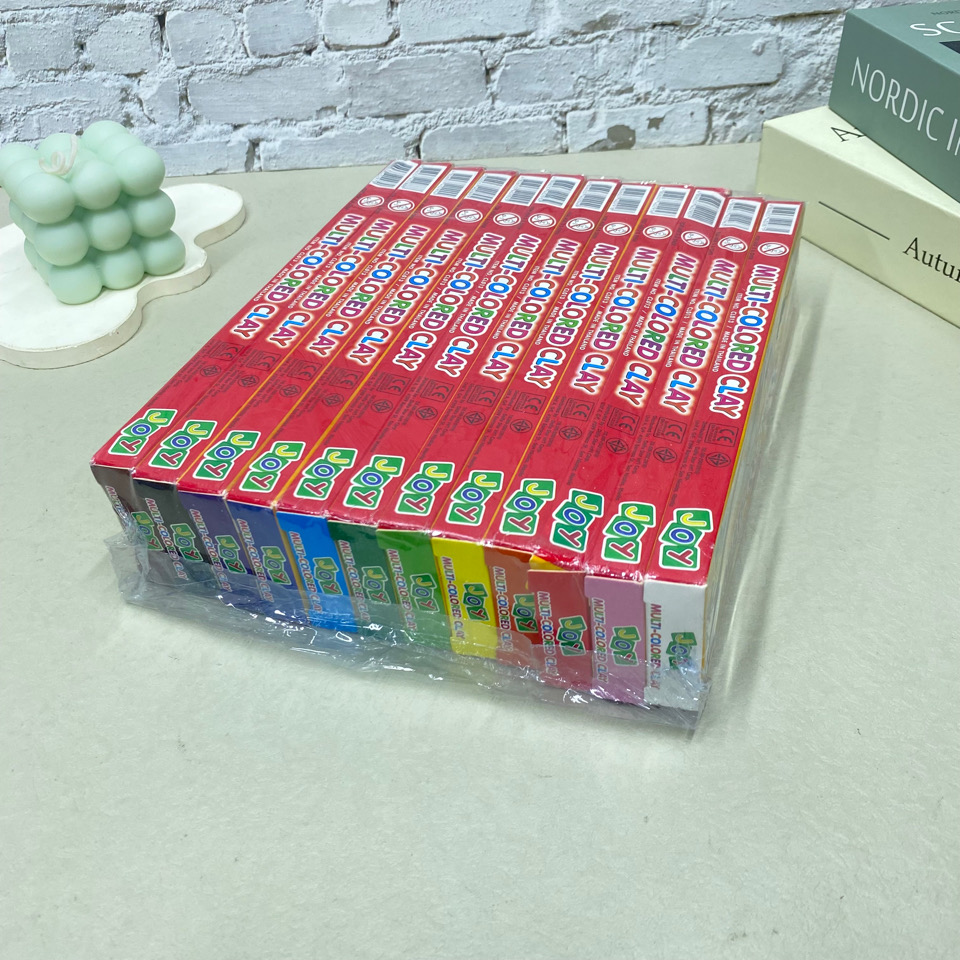 12pcs CL-013 JOY clay modeling clay