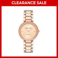 Anne Klein AK1362RGRG0000 Rose Gold Round Watch with Rose Gold Dial Stainless Steel Band