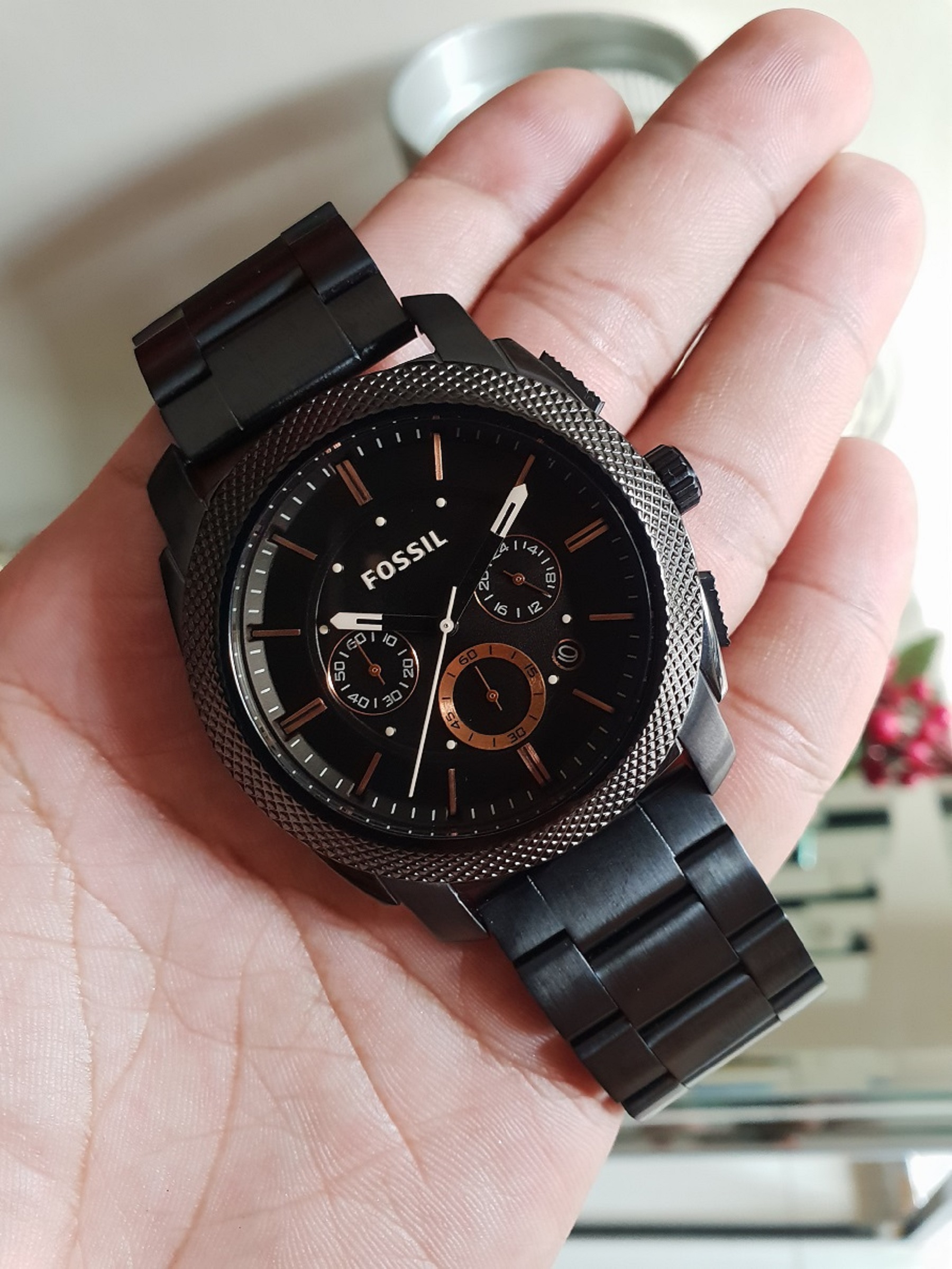 Chronograph Stainless Steel Mens 