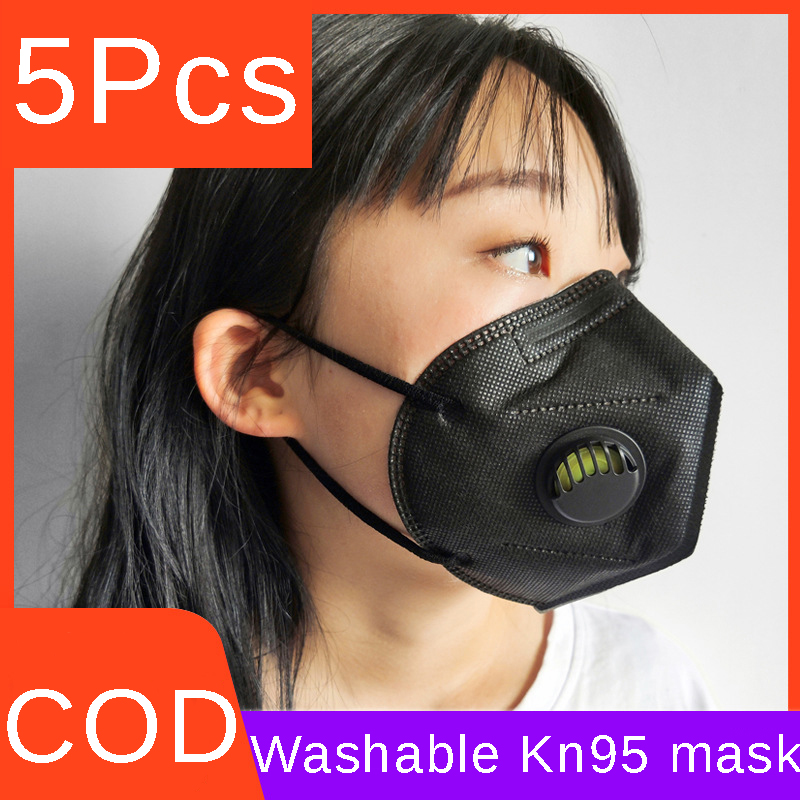 2/5 Chiếc Mặt Nạ Mặt Nạ N95 Có Thể Giặt Được Với Thiết Kế Mặt Nạ Cưỡi Ngựa Mặt Nạ Cho Người Lớn Mặt Nạ Có Thể Giặt Được Với Thiết Kế Dành Cho Người Lớn Khẩu Trang Hàn Quốc Màu Đen Có Thể Giặt Được FaceMask