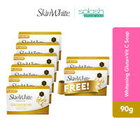 BUY 6 GET 2 SkinWhite Whitening Face and Body Soap Glutathione + Vitamin C 90g
