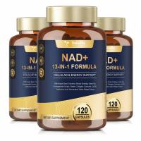 Totaria NAD Supplement for Women Men with nicotinamide riboside resveratrolQuercetin Betaine Boost NAD+ Levels NAD Plus Supplement for Anti Aging Energy Immune Focus 120 Capsules
