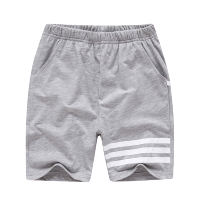 LJMOFA Kids Casual Shorts for Boy 7-15 Yrs Cool Pattern Cotton Sports Short Pants for Kids