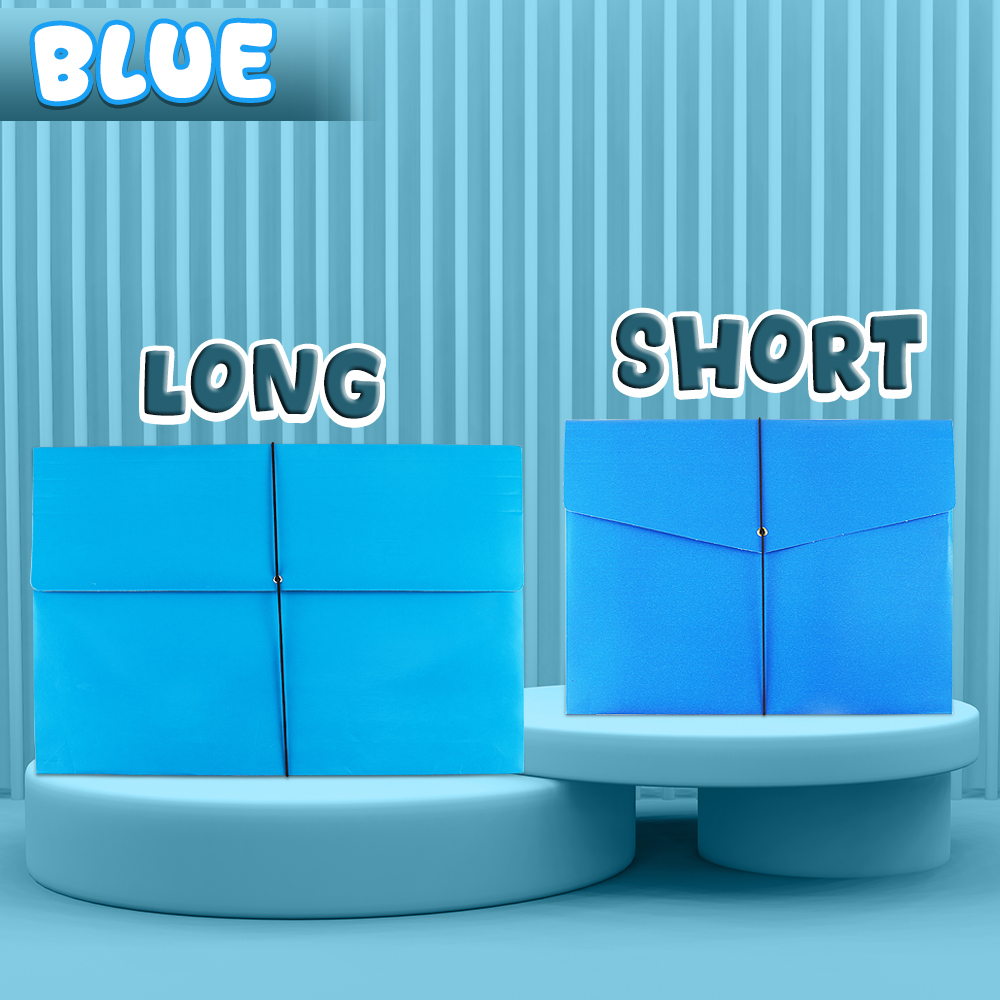 FCI Expanding Envelope With Garter Long/Short (7 variants color) Expandable Secure elastic garter closure keeps files safely in place Ideal for school office & business
