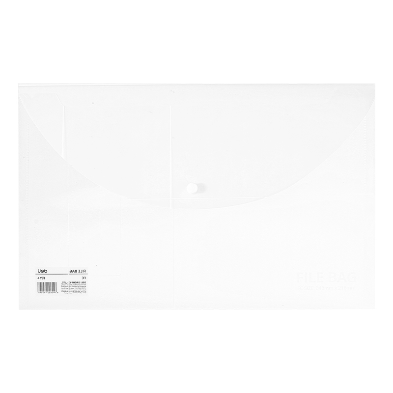 Deli Transparent File Bag FC (Long) F714