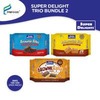 Super Delights Ultimate Brownies Trio - 1 Brownie Bites 280g & 1 Butterscotch Bites 280g & 1 Browniescotch Bites 280g