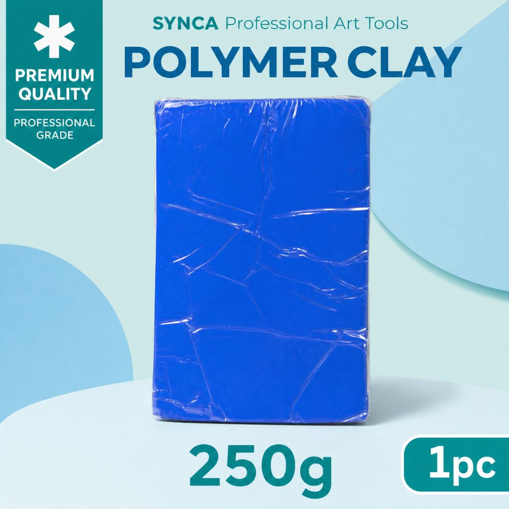 SYNCA 24-Color Polymer Clay Set with Tools & Accessories | 20g Bars | Oven Bake Modeling Clay Kit for Jewelry Charms & DIY Crafts