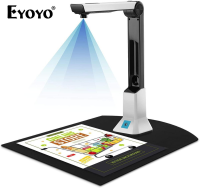 [🔥Super cost-effective🔥]【Local 1~2 days delivery】Eyoyo A4 Document Camera Recognition Scanner  Portable 8 Mega-pixel High Definition Capture Size A4 para sa File  2-3 araw na paghahatid BK50
