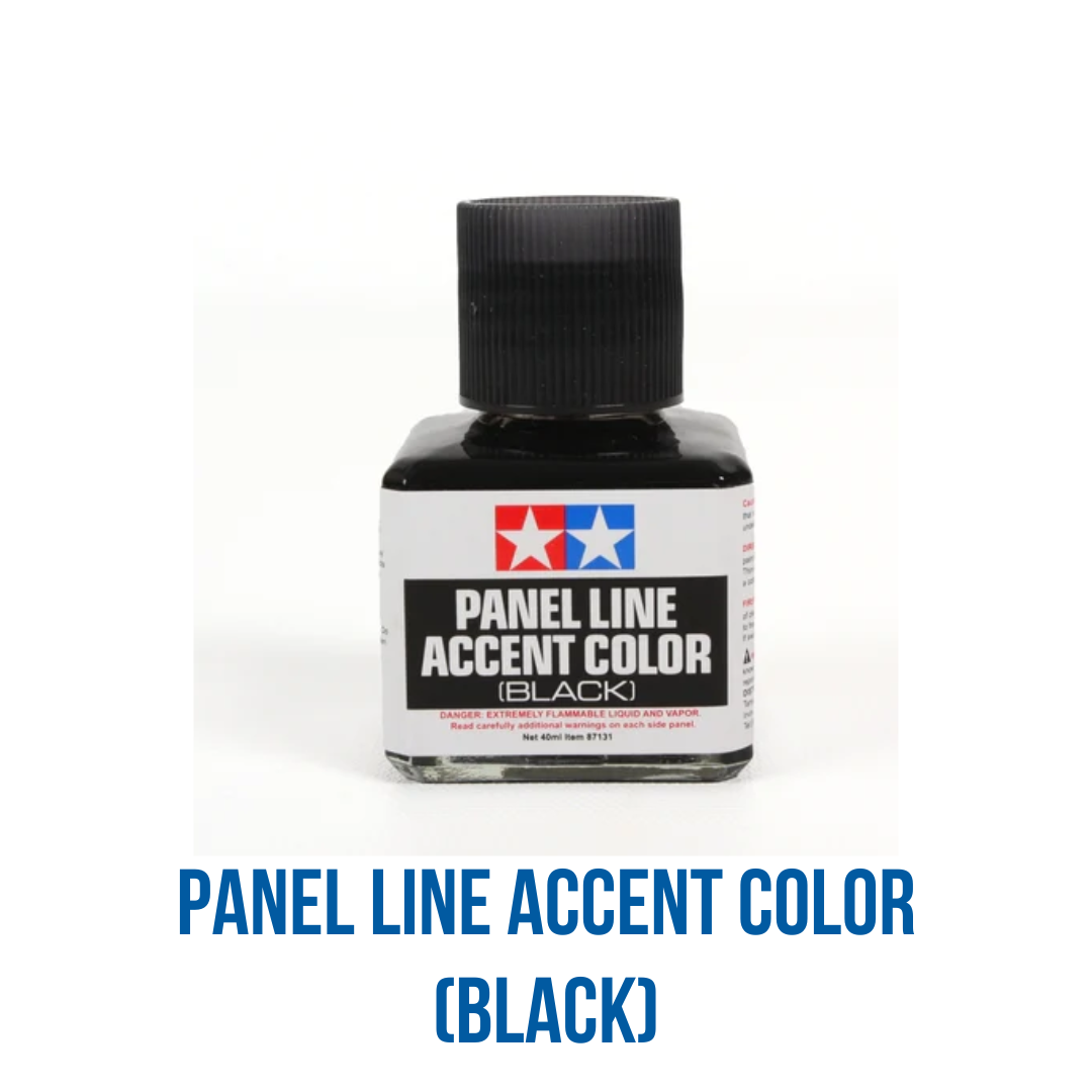 ART HUB TAMIYA Panel Line Accent Color 40 ml (Various Colors Enamel Paint Model Toy Painting)