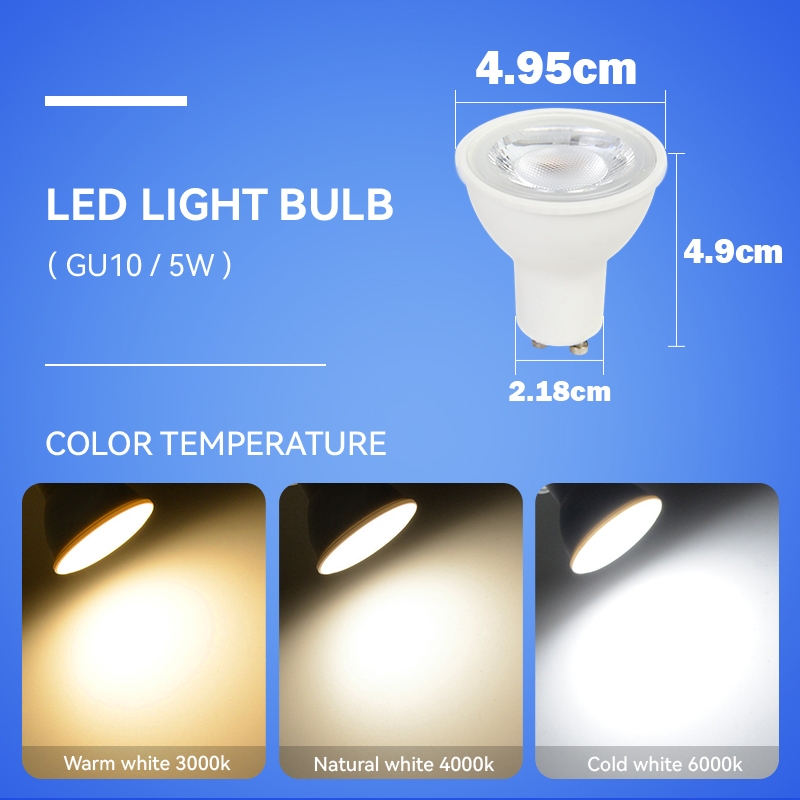【Buy 1 Get 2 Free】CANMEIJIA Warm light 3000K LED Wall Lamp IP65 Outdoor Waterproof Light Wall Light Aluminum Automatic Light Up for Replaceable GU10 Bulb Corridor Balcony Lights Wall Light