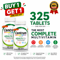 Centrum Silver Adult 50+ Vitamins – Advanced Multivitamin Formula with Essential Nutrients for Adults Over 50