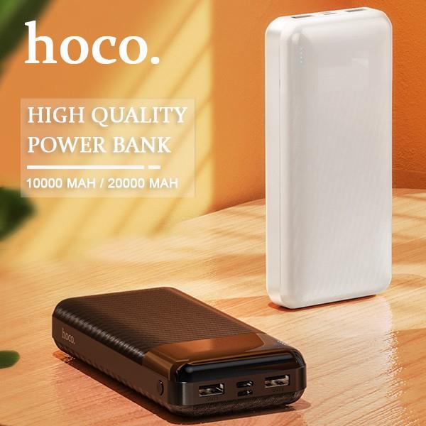 Hoco J72 10000mah powerbank fast charging 2 input slim portable