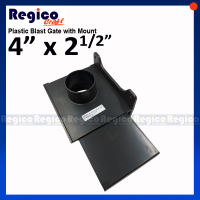 Regicocraft Dust Collecting Plastic Blast Gate with Mount #00662 #00972 #00973 Regico Hardware