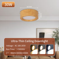 CANMEIJIA LED Downlight Tricolor Ceiling Light Surface Mounted 3W 5W 10W 15W 25W Down Lights Round Modern Design 85V-265V Aluminum Indoor Lighting Fixtures For Home Corridors Bedroom Living Room